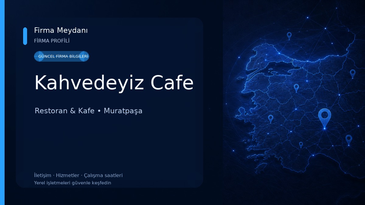 Kahvedeyiz Cafe