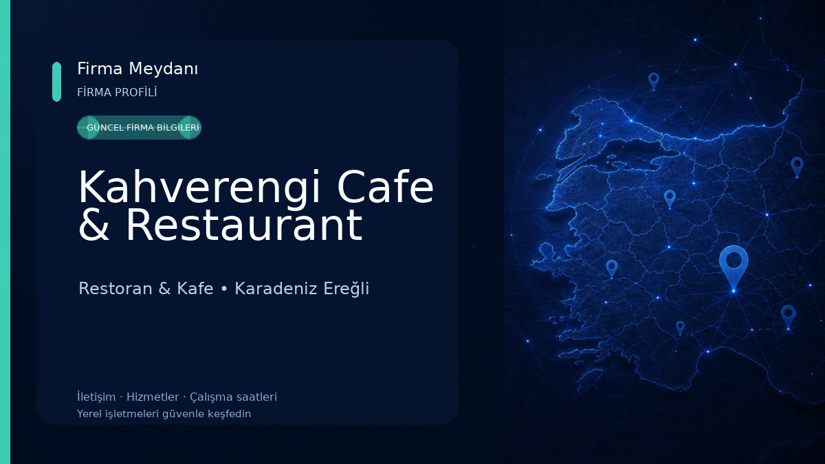 Kahverengi Cafe & Restaurant Restoran & Kafe