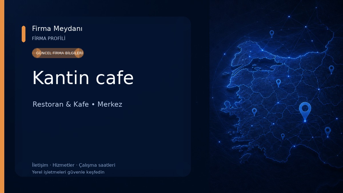 Kantin cafe Restoran & Kafe