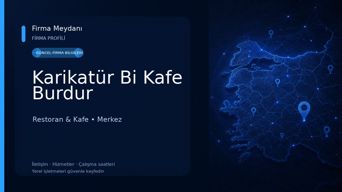 Karikatür Bi Kafe Burdur