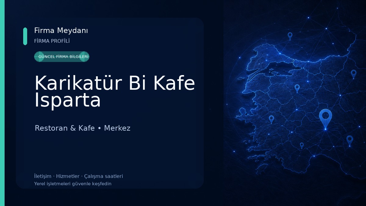 Karikatür Bi Kafe Isparta