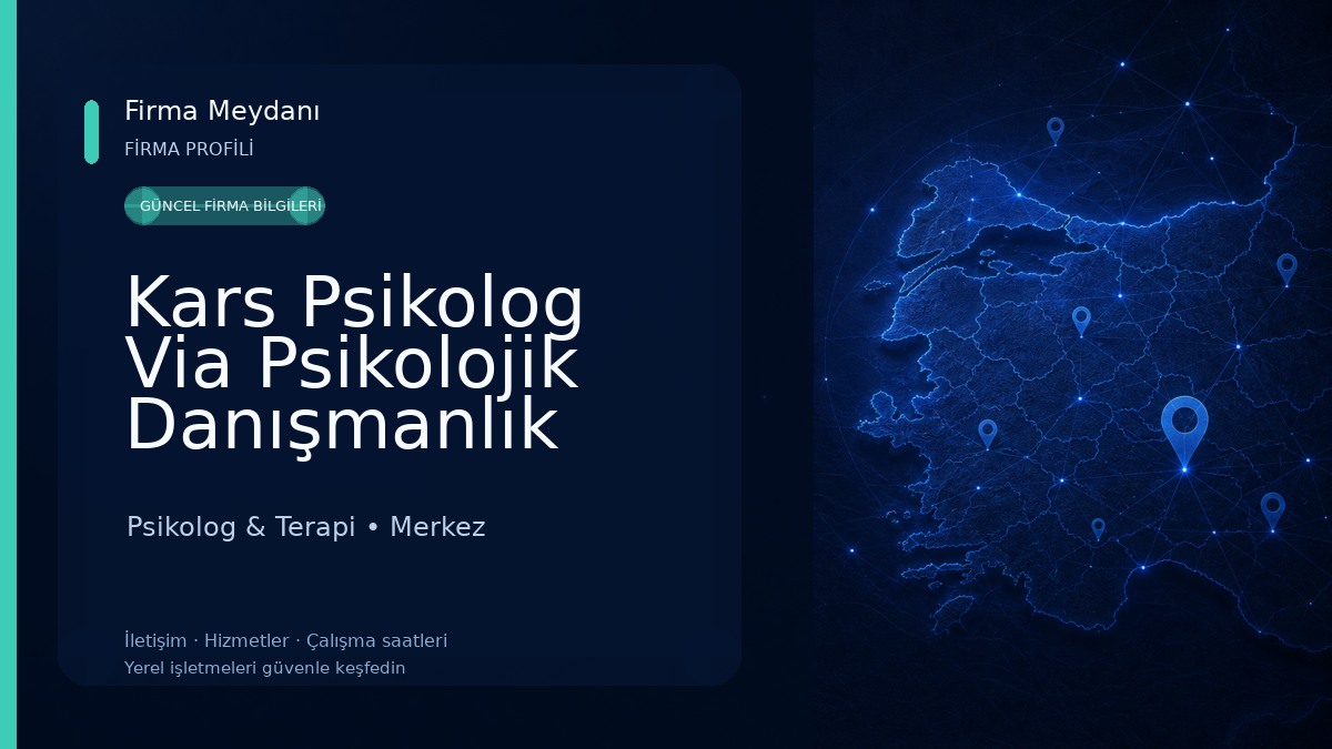 Kars Psikolog Via Psikolojik Danışmanlık Merkezi | Psikolog Elif UZUN