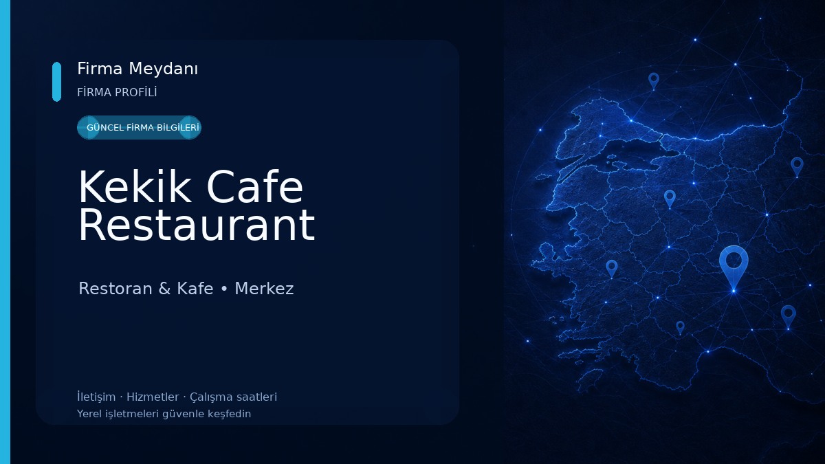 Kekik Cafe Restaurant Restoran & Kafe