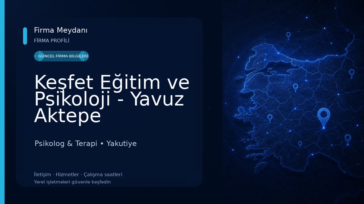 Keşfet Eğitim ve Psikoloji - Yavuz Aktepe
