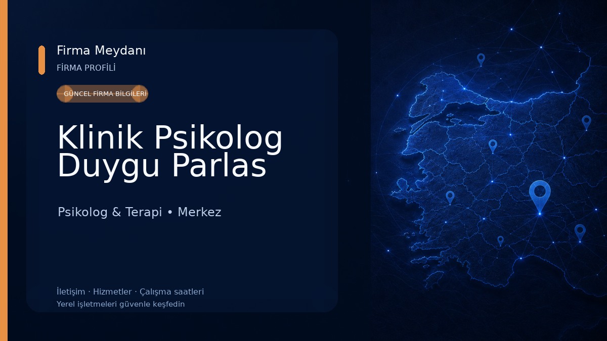 Klinik Psikolog Duygu Parlas 