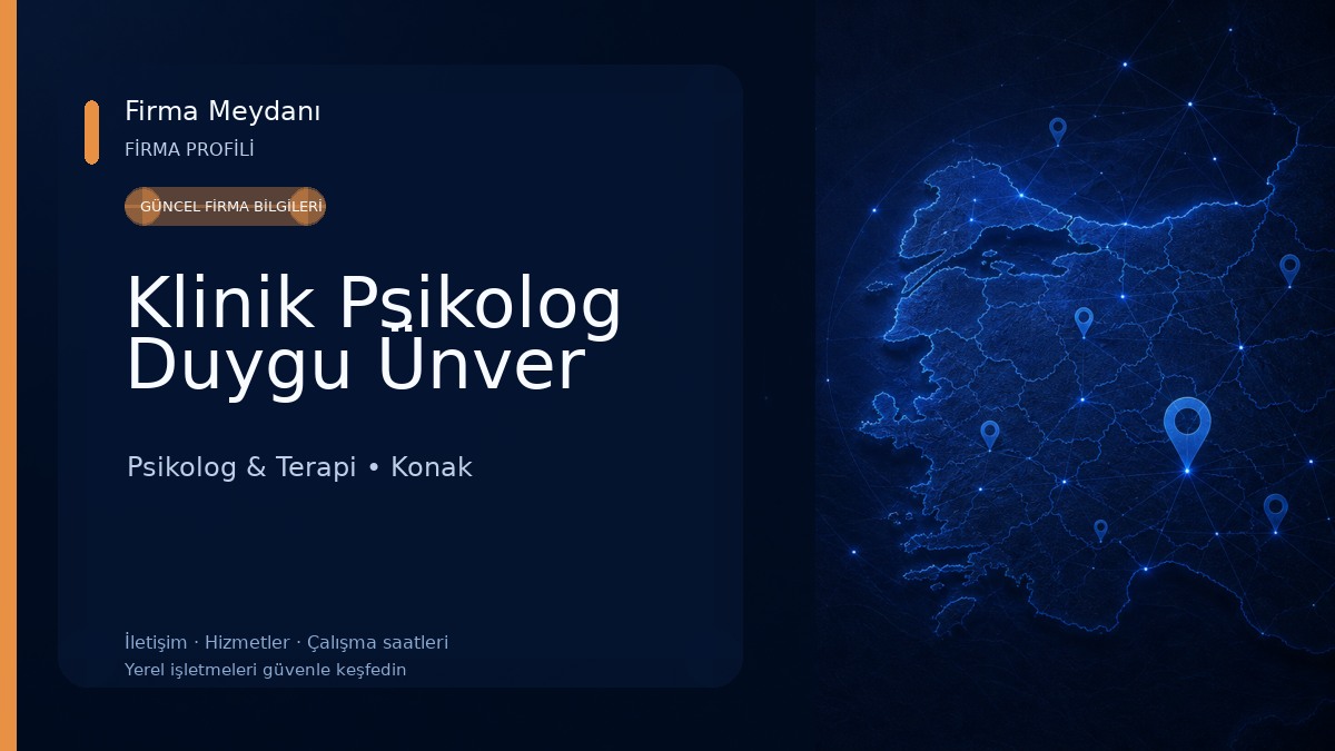 Klinik Psikolog Duygu Ünver 