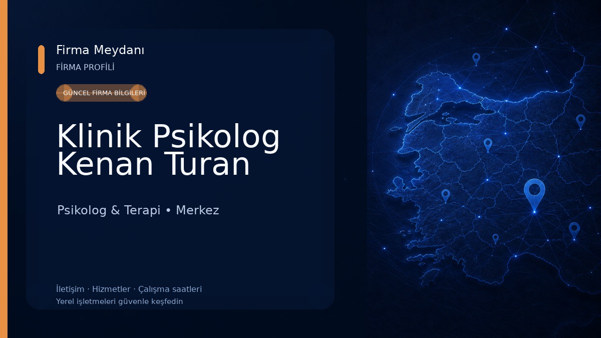 Klinik Psikolog Kenan Turan 