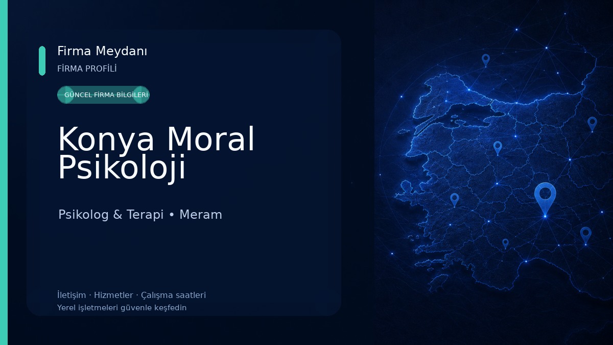 Konya Moral Psikoloji