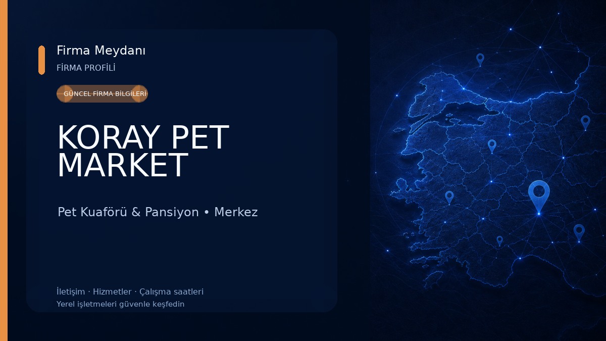 KORAY PET MARKET Pet Kuaförü & Pansiyon