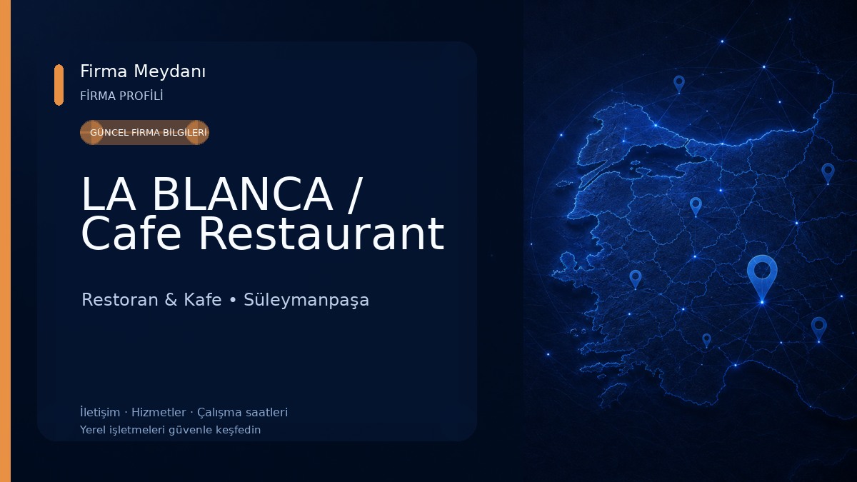 LA BLANCA / Cafe Restaurant Restoran & Kafe