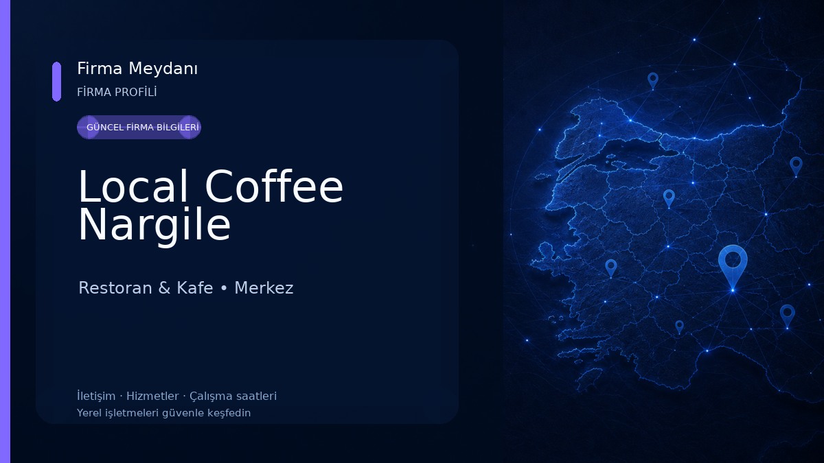 Local Coffee Nargile Restoran & Kafe