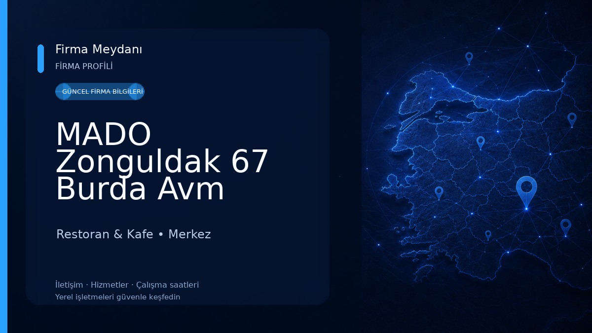 MADO Zonguldak 67 Burda Avm Restoran & Kafe