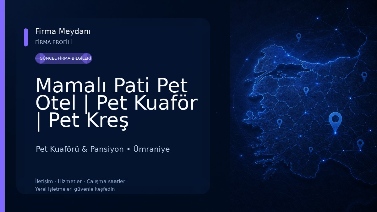 Mamalı Pati Pet Otel | Pet Kuaför | Pet Kreş Pet Kuaförü & Pansiyon