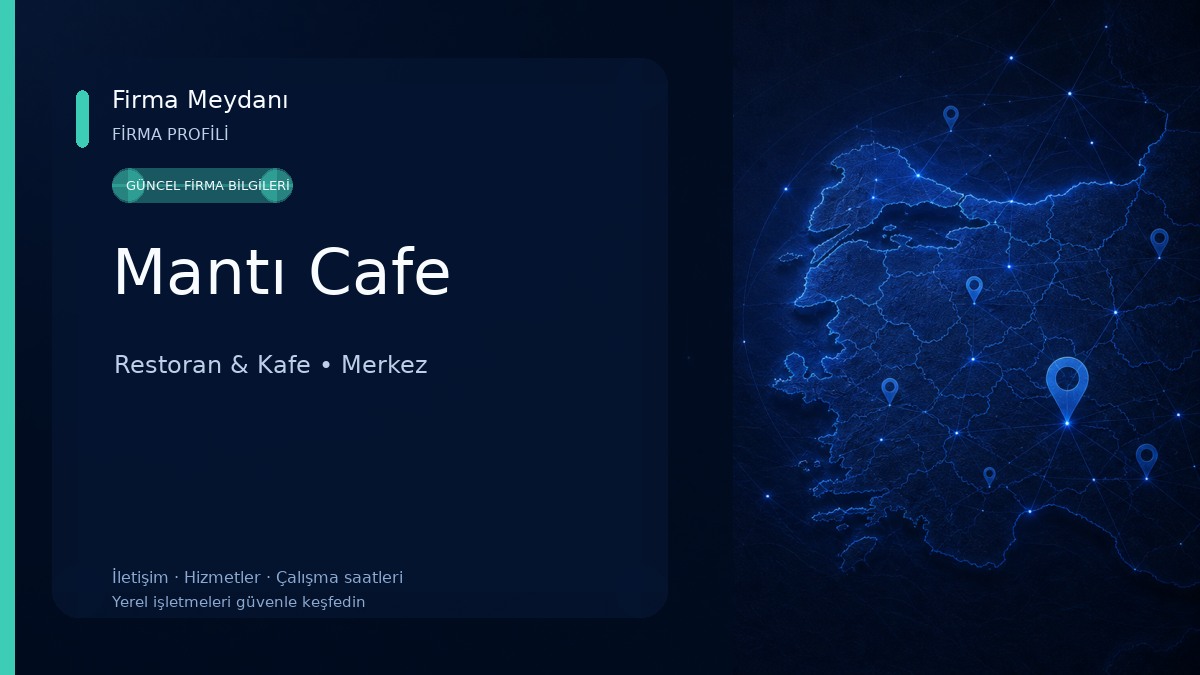 Mantı Cafe 