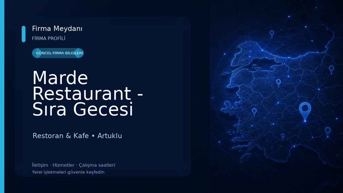 Marde Restaurant - Sıra Gecesi Restoran & Kafe