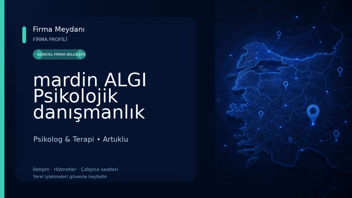 mardin ALGI Psikolojik danışmanlık merkezi Psikolog & Terapi