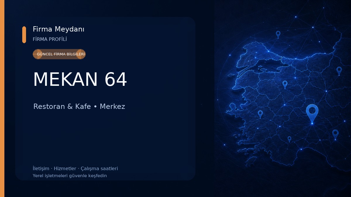 MEKAN 64 Restoran & Kafe