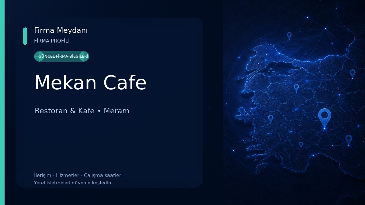 Mekan Cafe Restoran & Kafe