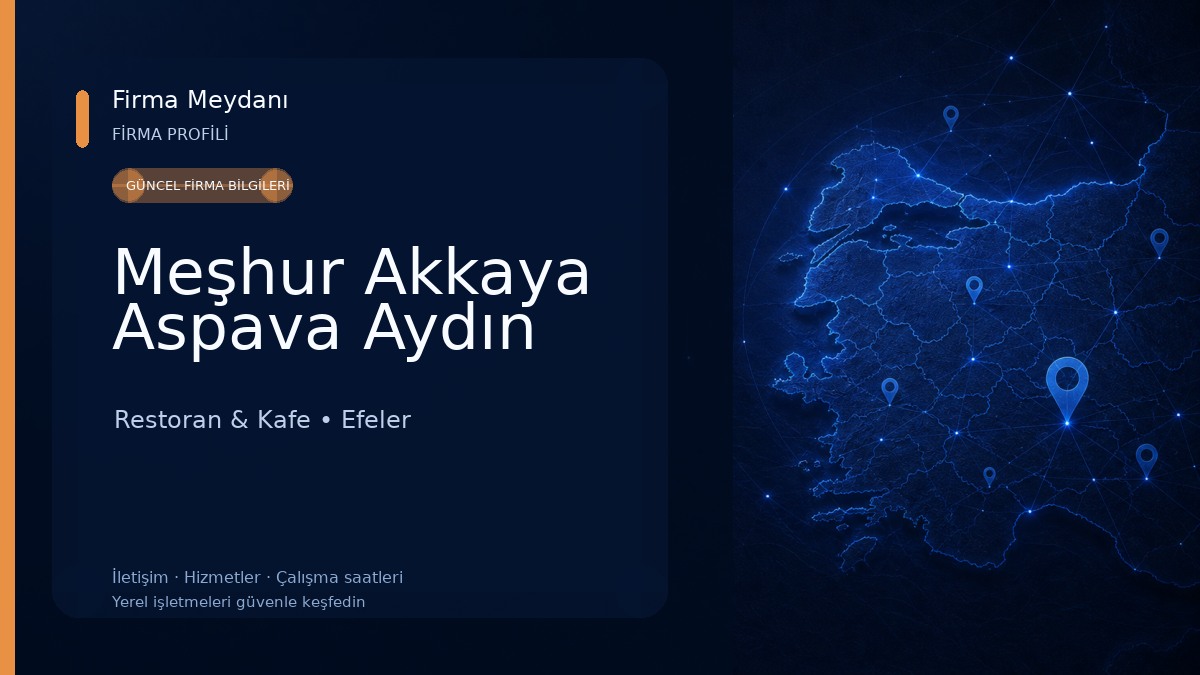 Meşhur Akkaya Aspava Aydın Restoran & Kafe