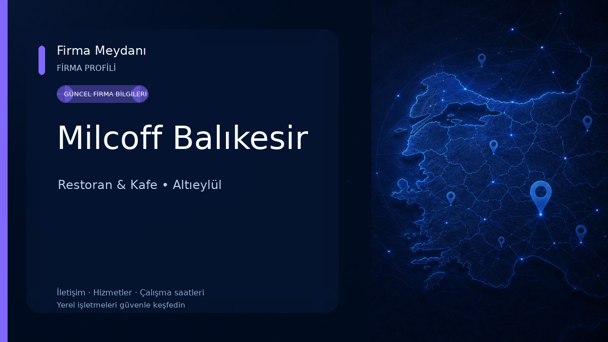 Milcoff Balıkesir Restoran & Kafe
