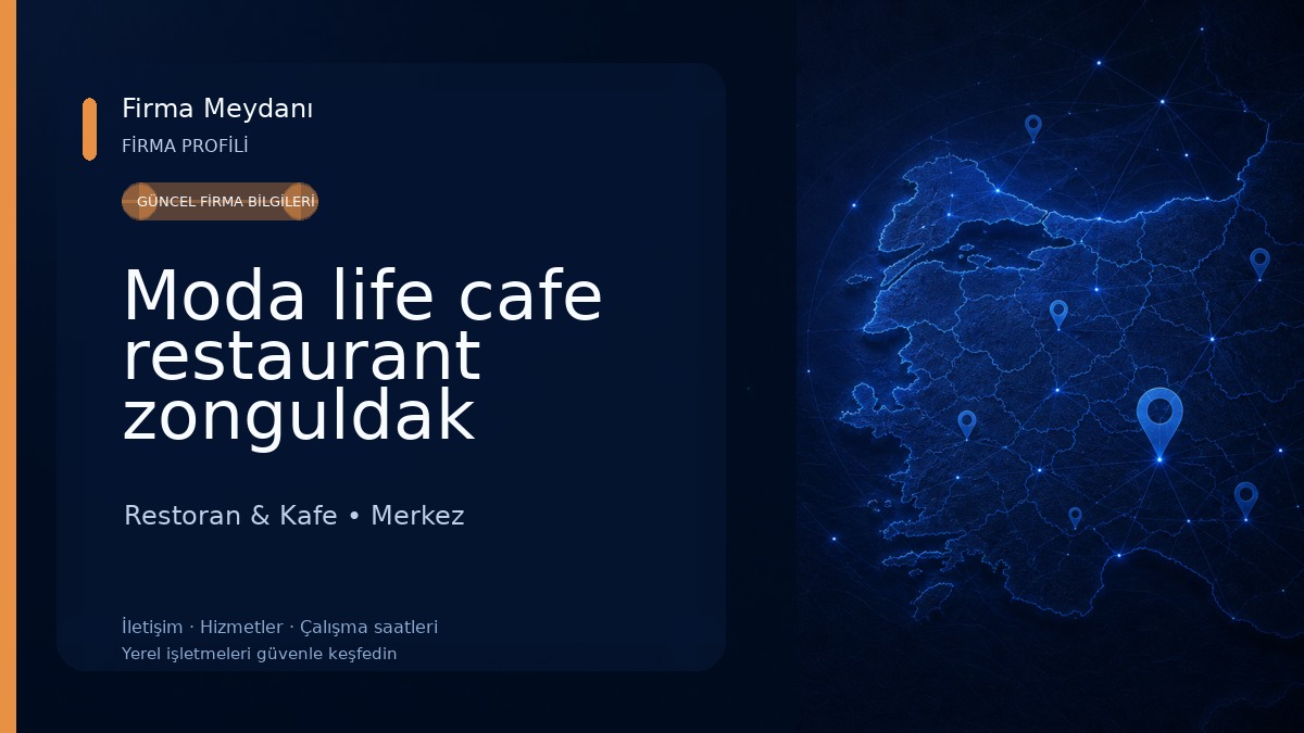 Moda life cafe restaurant zonguldak Restoran & Kafe