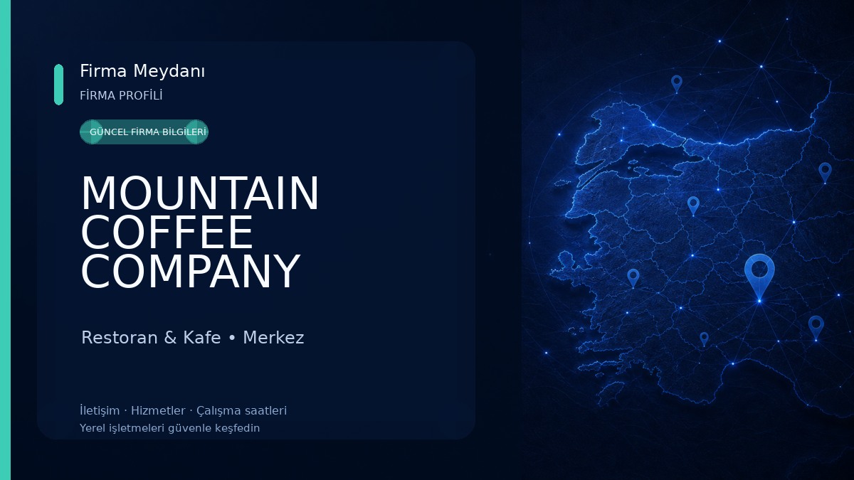 MOUNTAIN COFFEE COMPANY Restoran & Kafe