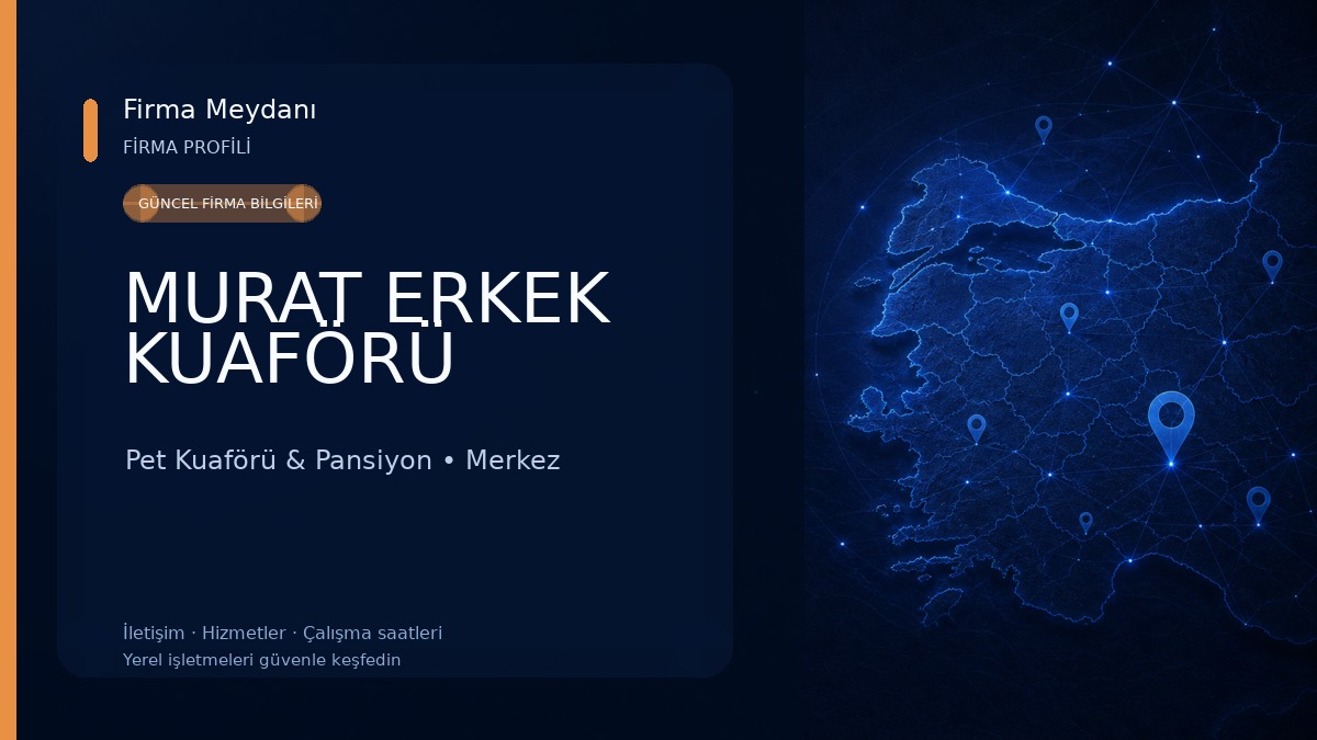 MURAT ERKEK KUAFÖRÜ Pet Kuaförü & Pansiyon