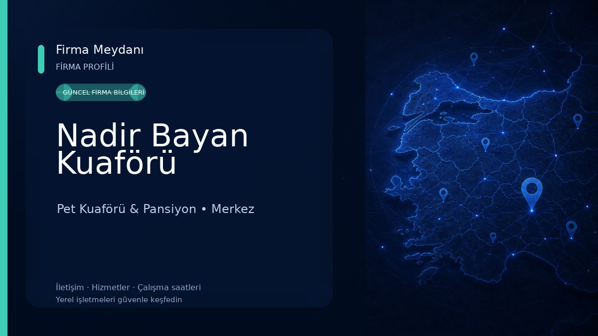 Nadir Bayan Kuaförü Pet Kuaförü & Pansiyon