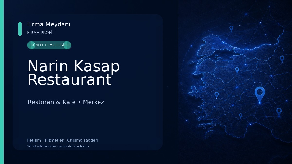 Narin Kasap Restaurant Restoran & Kafe