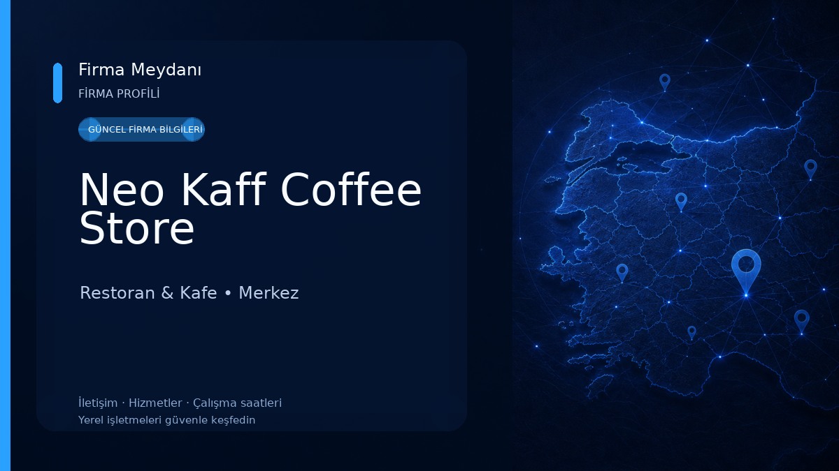 Neo Kaff Coffee Store 