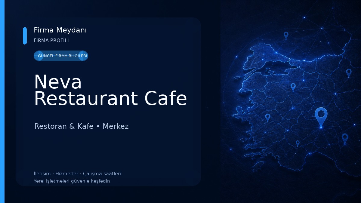 Neva Restaurant Cafe Restoran & Kafe