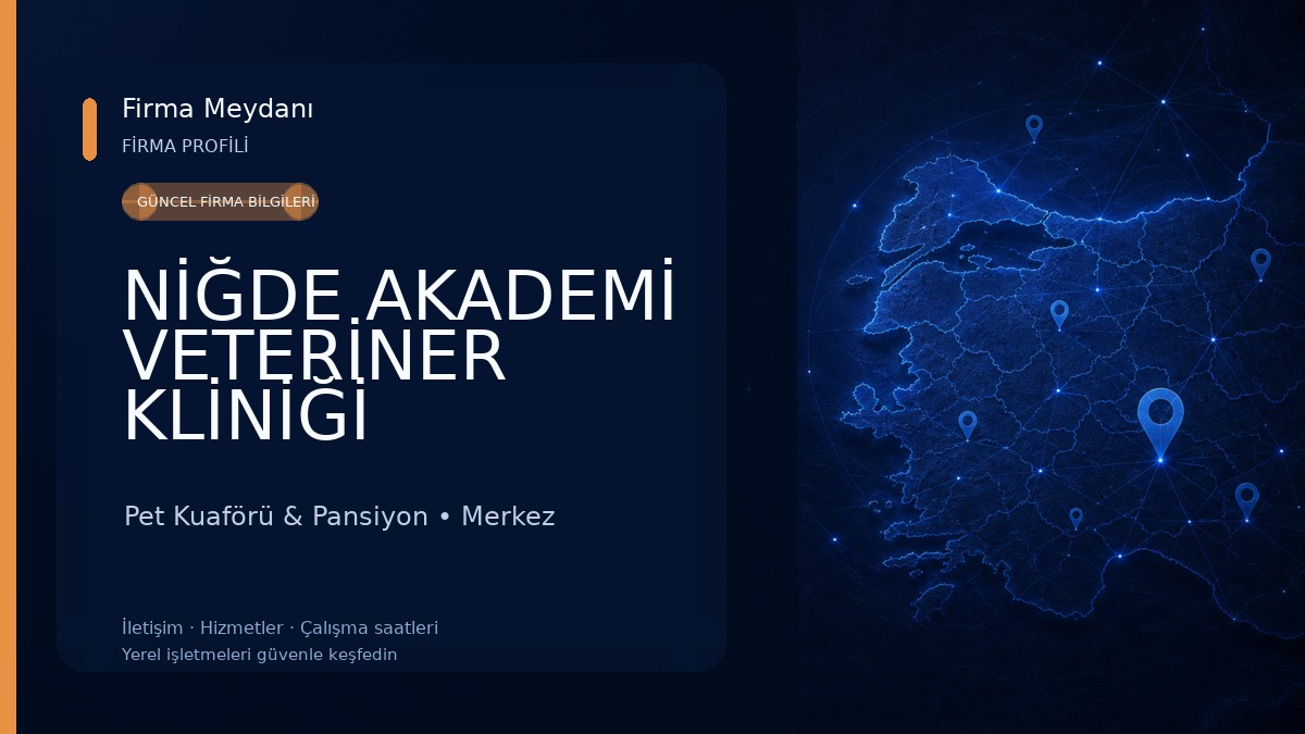 NİĞDE AKADEMİ VETERİNER KLİNİĞİ Pet Kuaförü & Pansiyon