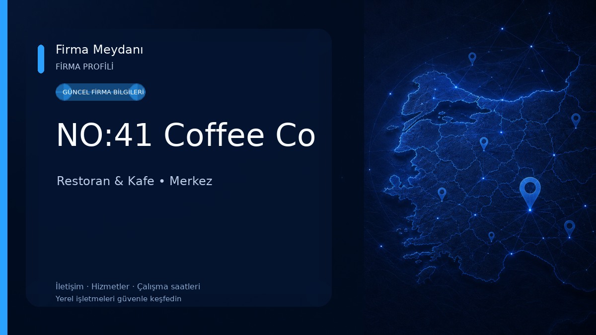 NO:41 Coffee Co