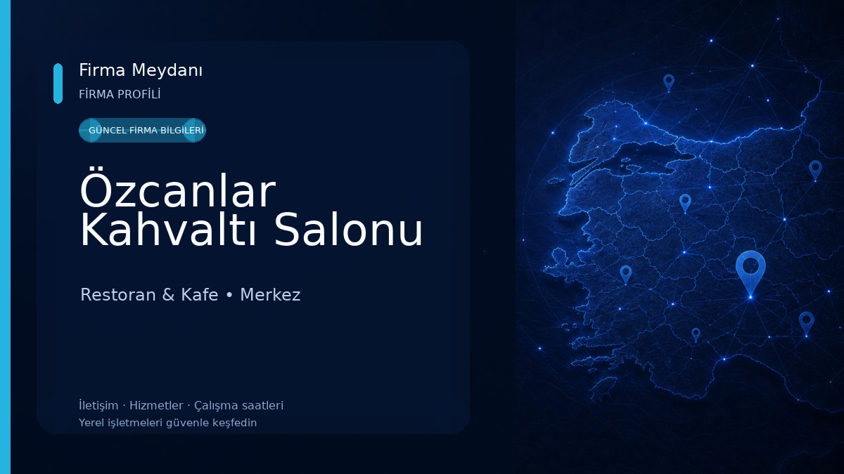 Özcanlar Kahvaltı Salonu