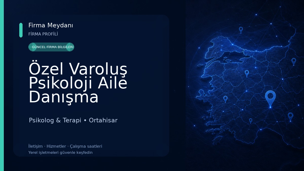 Özel Varoluş Psikoloji Aile Danışma Merkezi Psikolog & Terapi