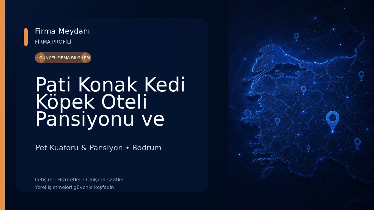 Pati Konak Kedi Köpek Oteli Pansiyonu ve Pet Taksi Nakil Bodrum Milas Muğla