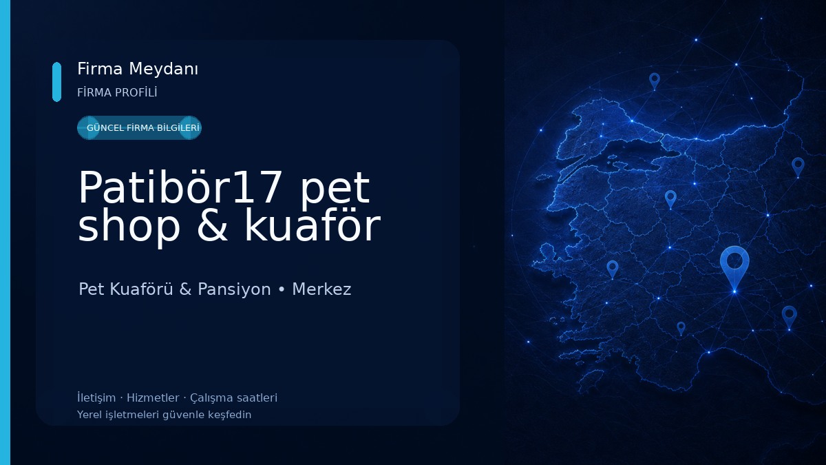 Patibör17 pet shop & kuaför Pet Kuaförü & Pansiyon
