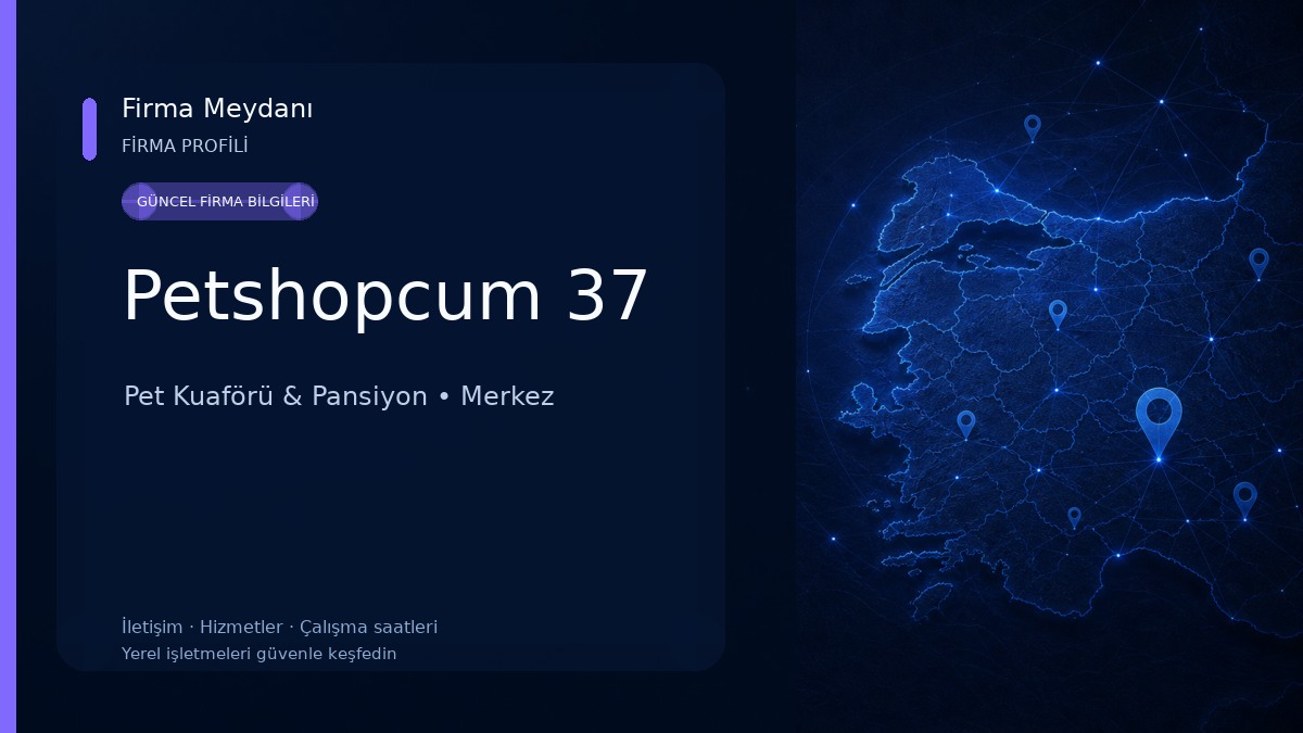 Petshopcum 37 Pet Kuaförü & Pansiyon
