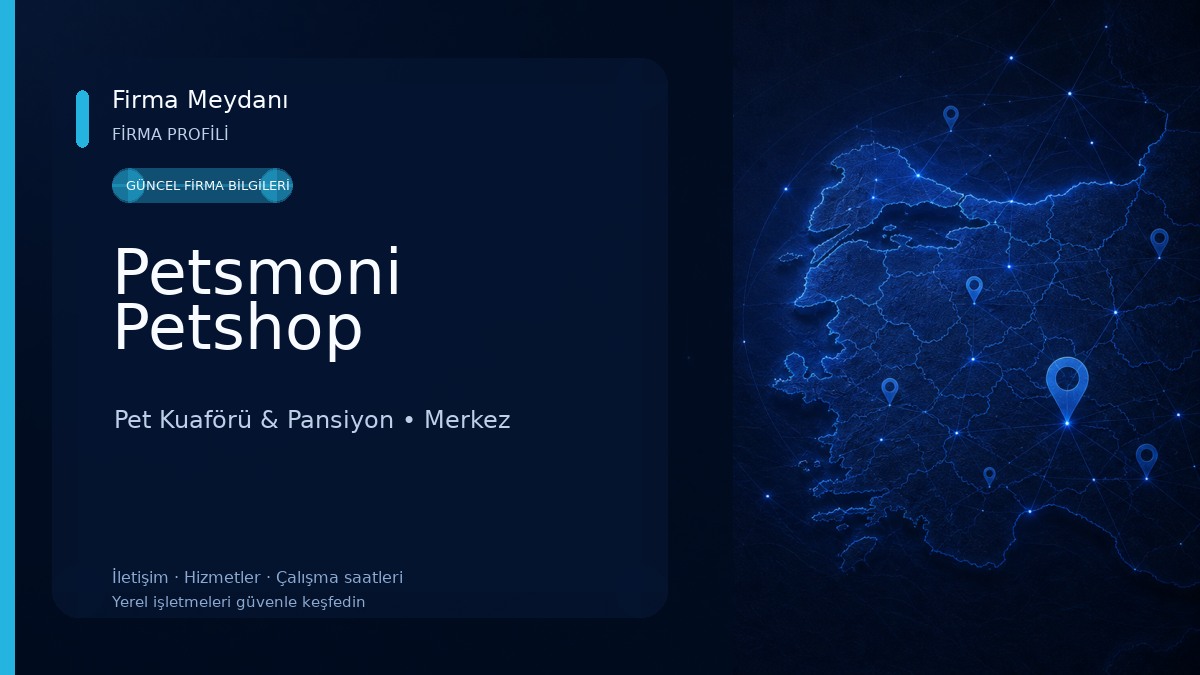 Petsmoni Petshop Pet Kuaförü & Pansiyon