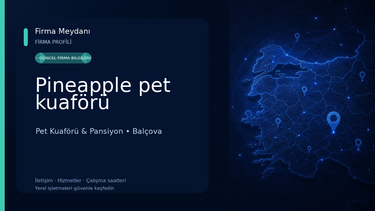 Pineapple pet kuaförü