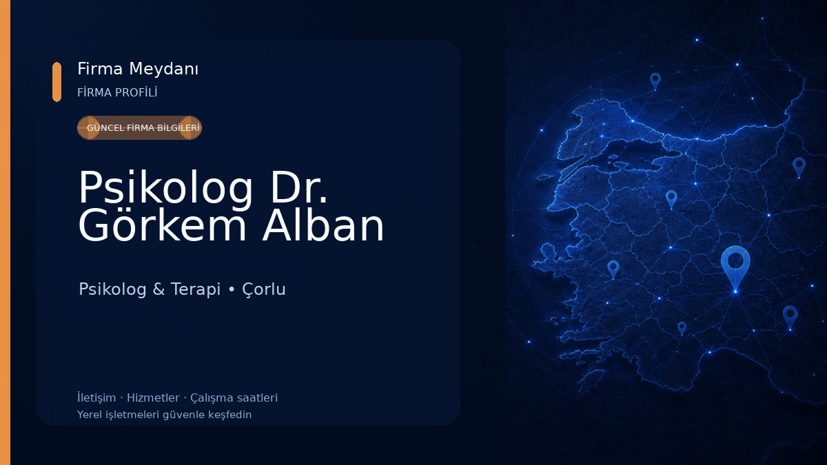Psikolog Dr. Görkem Alban Psikolog & Terapi