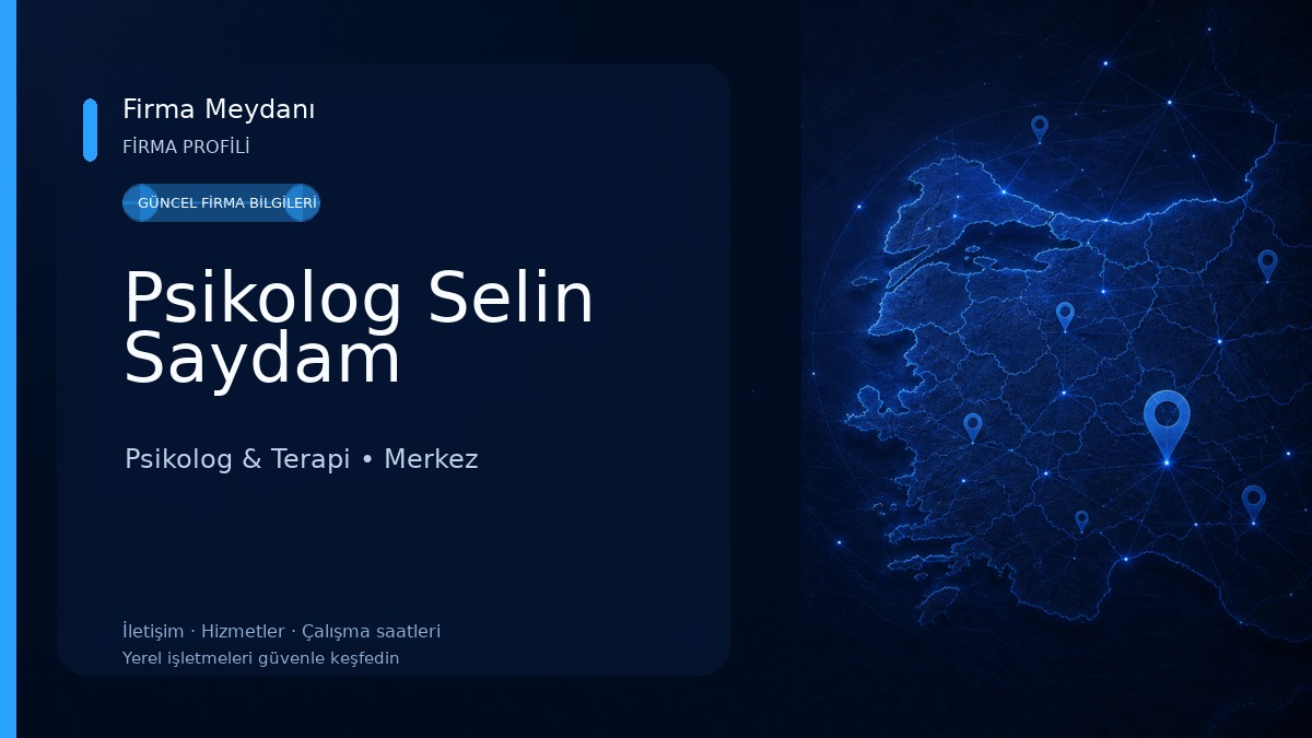 Psikolog Selin Saydam Psikolog & Terapi