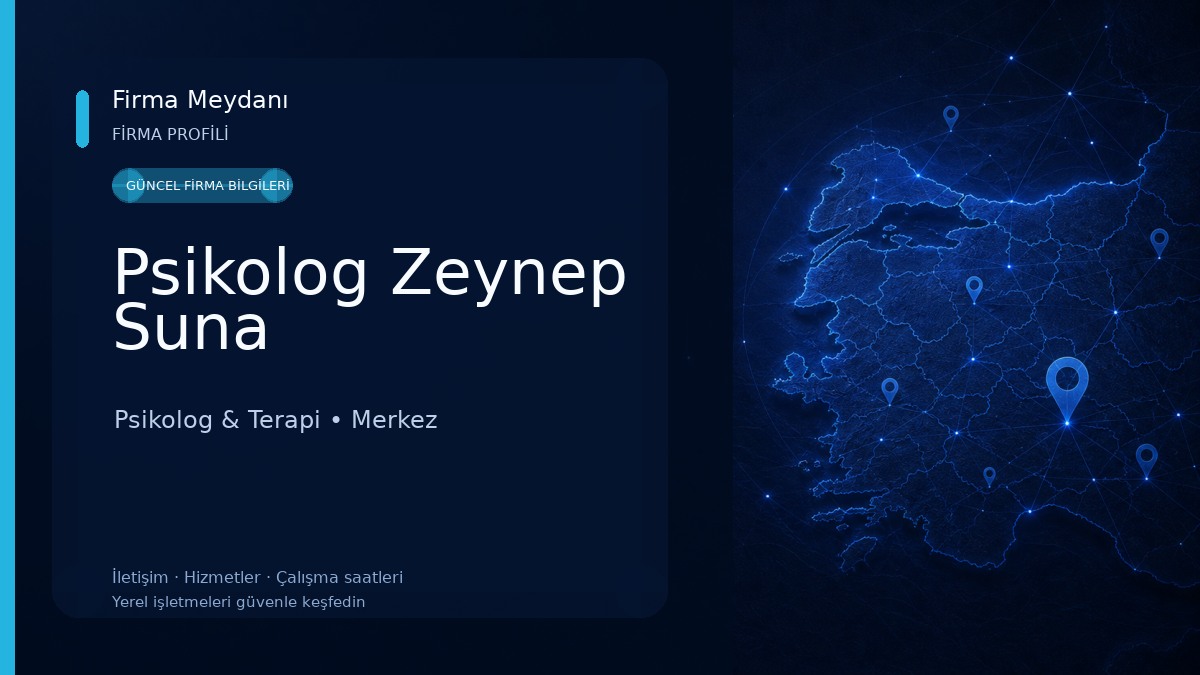 Psikolog Zeynep Suna Psikolog & Terapi