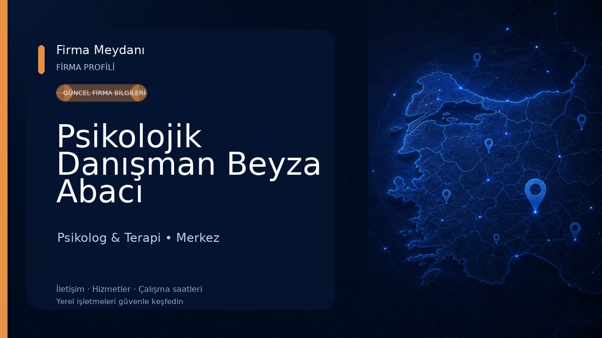 Psikolojik Danışman Beyza Abacı Psikolog & Terapi