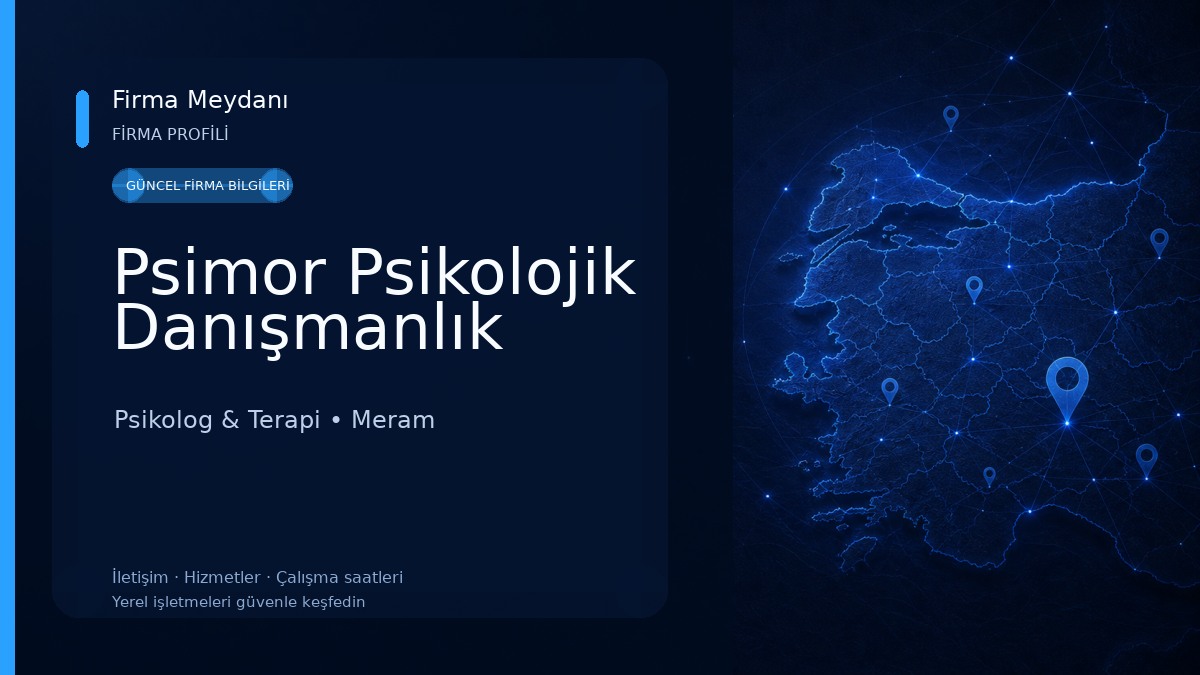 Psimor Psikolojik Danışmanlık Psikolog & Terapi