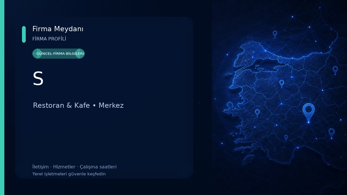 S Restoran & Kafe