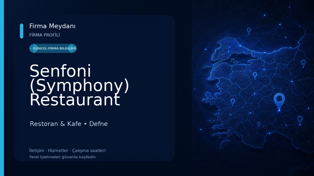 Senfoni (Symphony) Restaurant (HATAY MUTFAĞI)