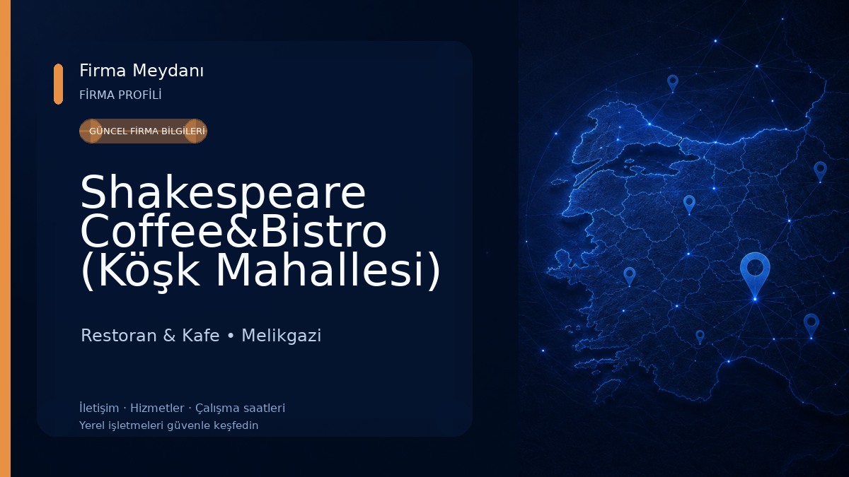 Shakespeare Coffee&Bistro (Köşk Mahallesi)