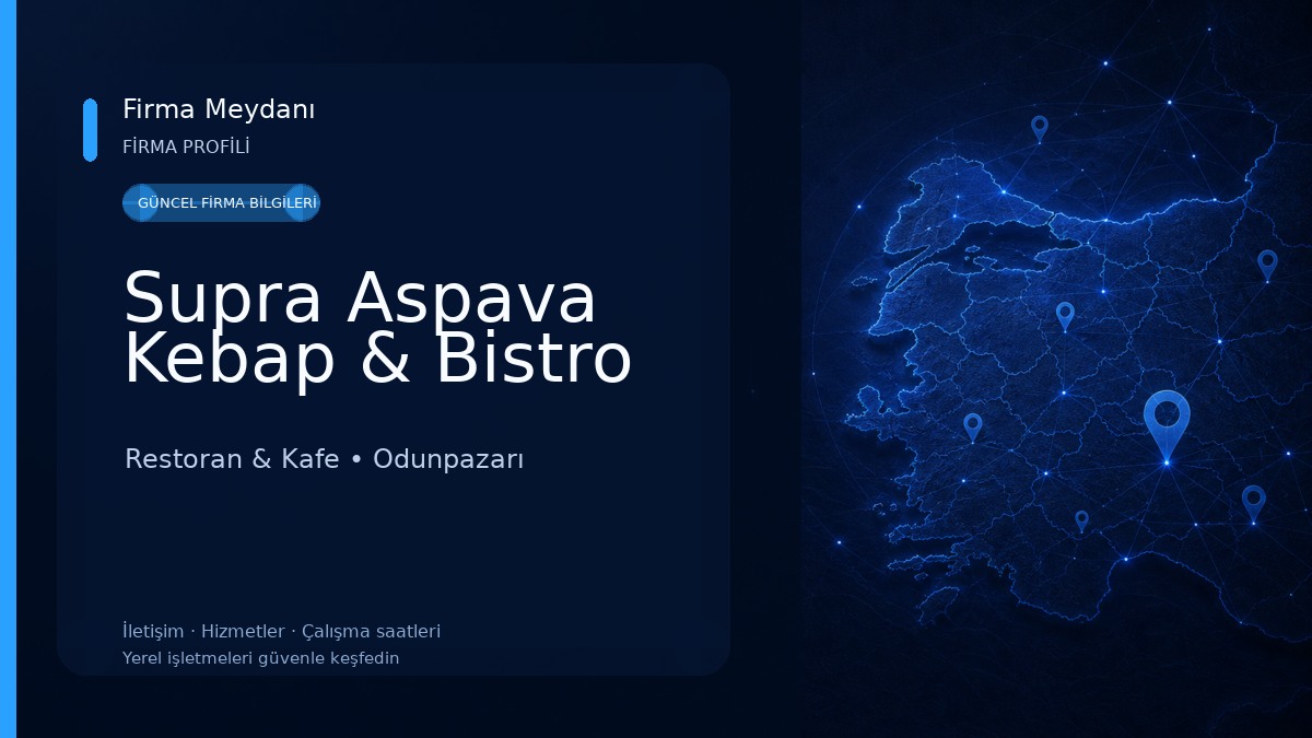 Supra Aspava Kebap & Bistro Restoran & Kafe
