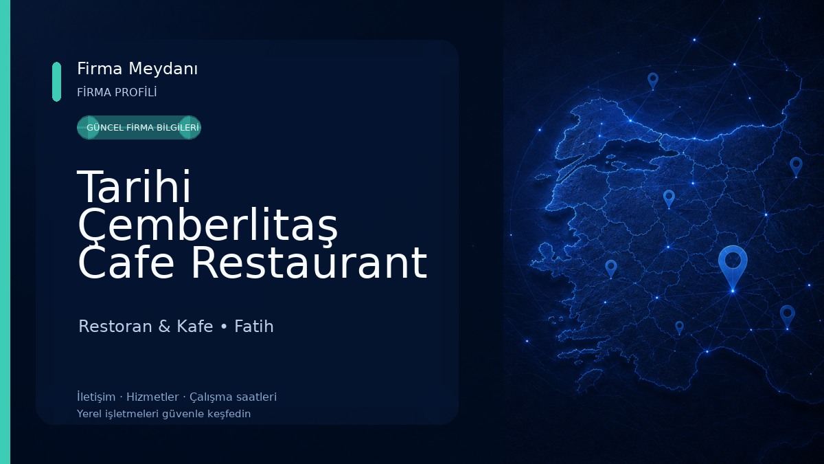 Tarihi Çemberlitaş Cafe Restaurant Restoran & Kafe